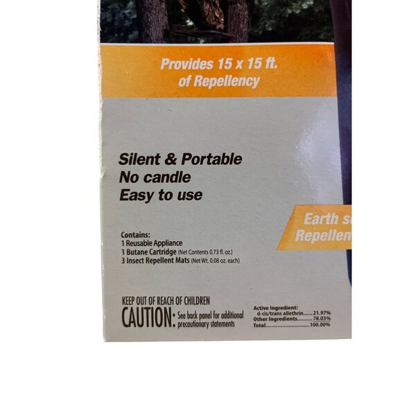 Thermacell Mosquito Repellent Appliance, Mats and Cartridge NEW Open Box - Picture 15 of 16